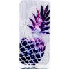 Pouzdro a kryt na mobilní telefon Pouzdro JustKing plastové embosované ananas Samsung Galaxy A7 2018 - čiré