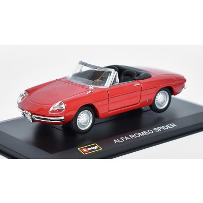 Bburago Alfa Romeo Spider 1600 1966 1:32 – Zboží Mobilmania