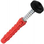 ZOFITHERMtherm NZ Kotvící hmoždinka lišty nopové folie do zdiva - Černá 9005, 6 ks/bal - Balení 6 ks – Hledejceny.cz