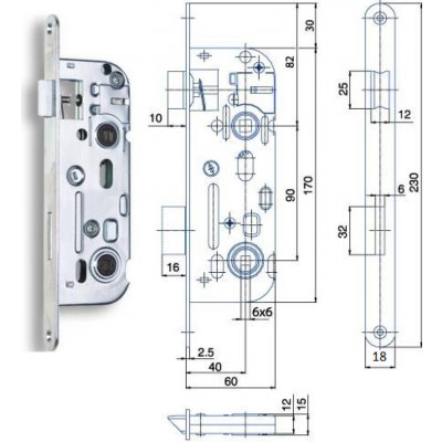 HOBES 90/60 01-16 P-L WC – Hledejceny.cz