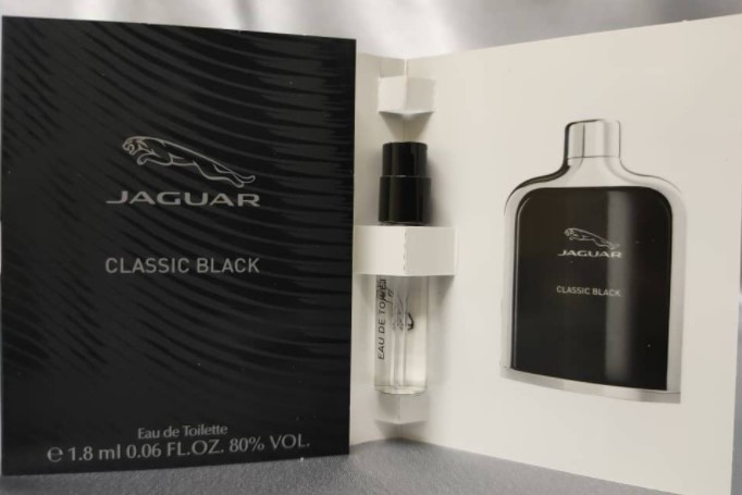 Jaguar Classic Black toaletní voda pánská 1,8 ml vzorek