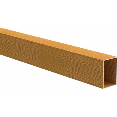 umakov-cz Hliníková plotová výplň 40 x 60 x 1,2 - 6,0 m dřevo dekor SVĚTLÝ DUB W02 – Hledejceny.cz