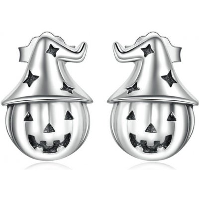Grace Silver Jewellery stříbrné náušnice Kouzelná Dýně Halloween E-BSE537/164 stříbrná