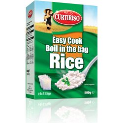 CURTIRISO Parboiled dlouhozrnná rýže ve varných sáčcích 4x125 g