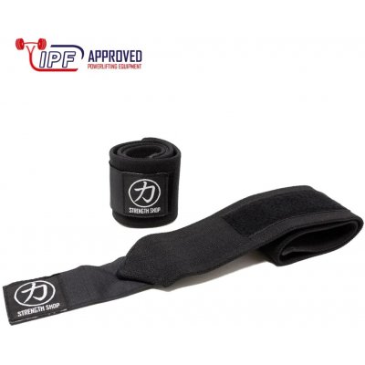 IPF Approved Bandáže na zápěstí SS Wrist wraps medium černá 60 cm – Hledejceny.cz