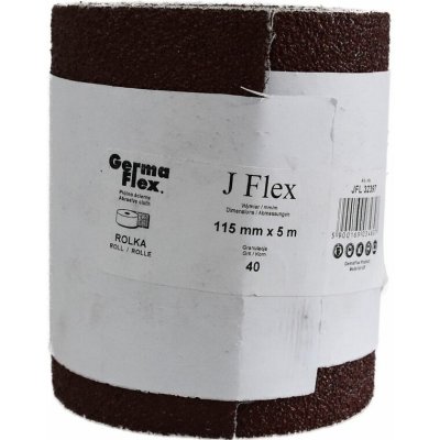 Germaflex Brusné plátno 11,5cm x 5m v roli Brúsne plátno rolka zrnitost P40 – Hledejceny.cz