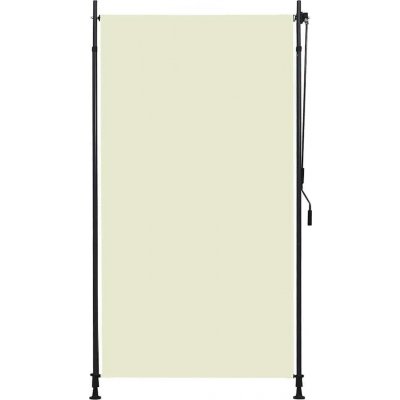 vidaXL Venkovní roleta 120 x 270 cm krémová – Sleviste.cz
