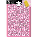 Aladine Silikonová samolepicí šablona Aladine 3D, A5 Kytičky – Hledejceny.cz