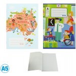 Notes Školní sešit A5 čtverečkovaný 5110 – Hledejceny.cz