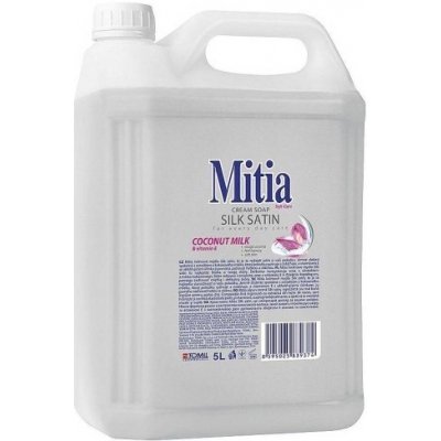 Mitia tekuté mýdlo Silk Satin 5 l – Zboží Mobilmania