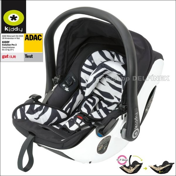 Kiddy evolution pro 2 clearance zebra