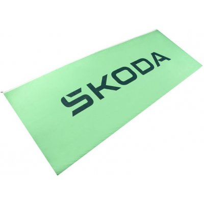VLAJKA ŠKODA auto 150 x 400 cm 6U0087701A 6U0087701A – Zboží Mobilmania