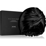 Notino Silk Collection Hair wrap hedvábný turban na vlasy Black 1 ks – Zboží Mobilmania