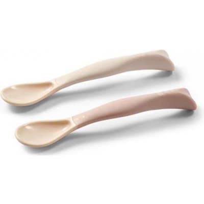 BabyOno flexibilní lžíce béžová/růžová 2 ks – Zbozi.Blesk.cz
