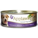 Applaws Dog kuře losos & zelenina 6 x 156 g