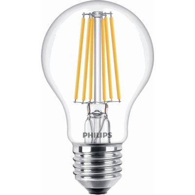 Philips LED žárovka FILAMENT Classic LEDbulb ND 8-75W A60 E27 827 CL teplá bílá – Hledejceny.cz