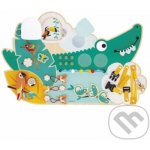 Janod Tropik doska s aktivitami Krokodíl – Zboží Mobilmania