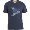Pánské sportovní tričko Icebreaker Mens Merino Central Classic SS Tee Ski Rider midnight navy