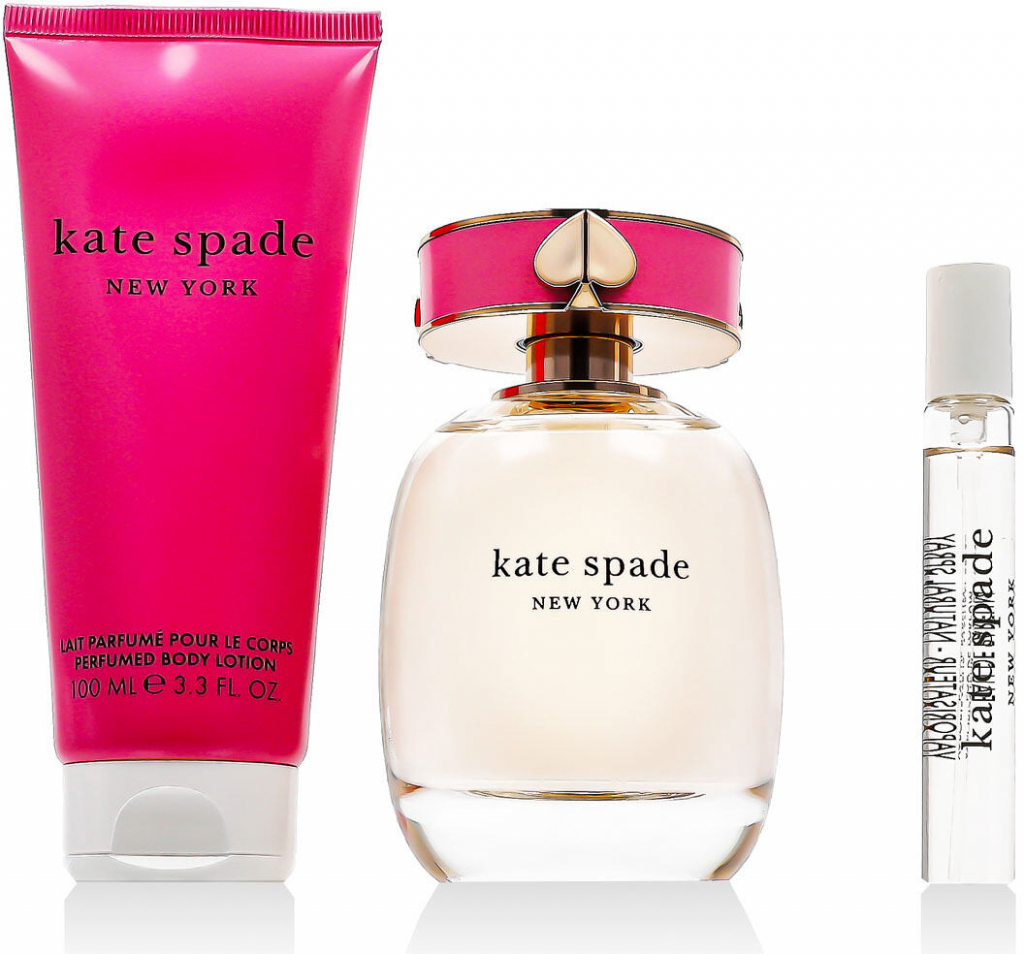 Kate Spade New York EDP 100 ml + EDP MINI 7,5 ml + tělové mléko 100 ml W