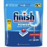 Finish Power All in 1 tablety do myčky nádobí Lemon Sparkle 80 ks 1280 g – Zboží Dáma
