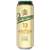 Pivo STAROPRAMEN 12 ležák 0,5 l (plech)