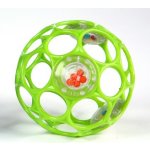 Bright starts Oball Rattle 10cm zelená – Hledejceny.cz