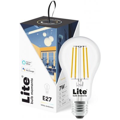 Lite bulb Moments White Ambience E27 Google Home, Amazon Alexa