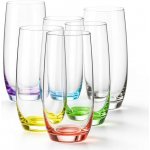 Crystalex Barevné sklenice Club rainbow 6 ks 350 ml – Zboží Dáma