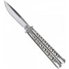 Nůž pro bojové sporty Steel Claw Knives motýlek SCK Butterfly silver
