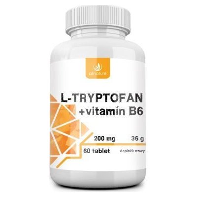 Allnature L-tryptofanl s Vitamínem B6 60 tablet