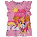 Dívčí tričko PAW PATROL SUNSHINE růžové – Zboží Dáma
