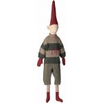 Maileg Vánoční skřítek Pixy Knitted sweater Size 6 – Boy, béžová barva, textil – Hledejceny.cz