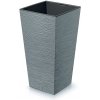 Květináč a truhlík Prosperplast květináč Furu Square Beton 39,5 cm