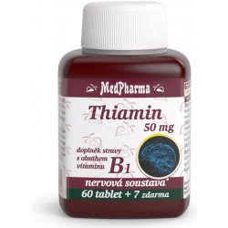 MedPharma Thiamin vitamin B1 50 mg 67 tablet