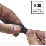 Emos D1AN02 Standard LED spojovací vánoční řetěz blikající 10 m venkovní teplá studená bílá – Zboží Dáma
