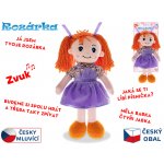 Mikro trading Rozárka 35 cm česky mluvící zrzka – Zboží Dáma