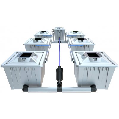 Alien Hydroponics RDWC 6POT Silver 36 l – Hledejceny.cz