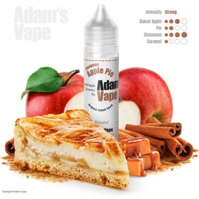 Adams vape S&V Cinnamon Apple Pie 10 ml – Zboží Dáma