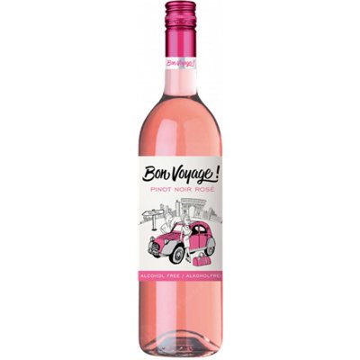 Bon Voyage Pinot Noir Rosé nealko 0,75 l – Zboží Mobilmania