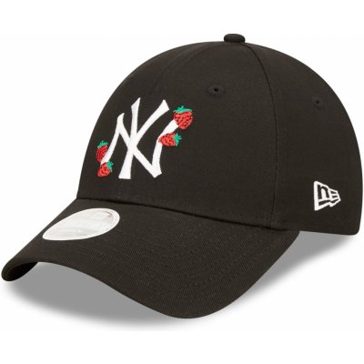 New Era 9FORTY Womens MLB Strawberry New York Yankees Black / White – Zbozi.Blesk.cz