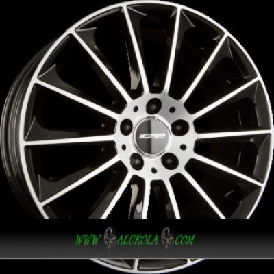 GMP STELLAR 7,5x17 5x110 ET35 black diamond – Hledejceny.cz