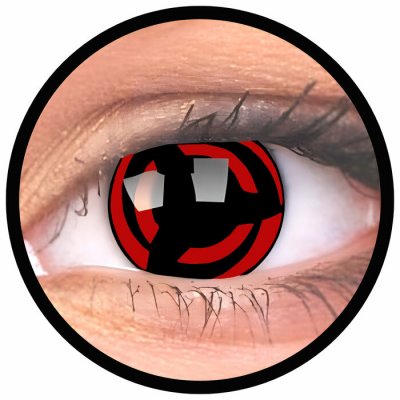 MaxVue Vision ColourVue Crazy čočky Kakashi 2 ks tříměsíční nedioptrické – Hledejceny.cz