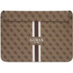 Guess PU 4G Printed Stripes 15-16", brown 57983114180 – Sleviste.cz