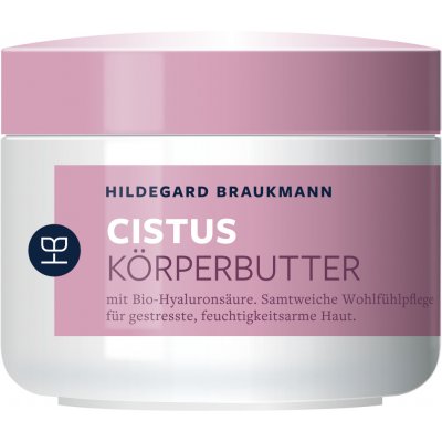 Hildegard Braukmann Limitierte Editionen Cistus Körperbutter tělové máslo se skalní růží a kyselinou hyaluronovou 200 ml