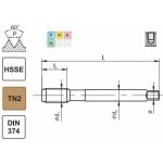 Fanar THREAD M20x1.5 DIN-374C R40 (6H) HSSE TIN 800X – Hledejceny.cz