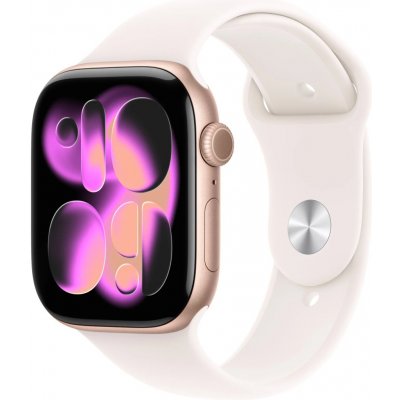 Apple Watch Series 11 Cellular 46mm Sport Band/Light Blush MFCG4WF/A – Zboží Živě