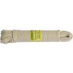 Cloth-Line Šňůra na prádlo 20 m / 4 mm, Bavlna, bílá – Zboží Dáma