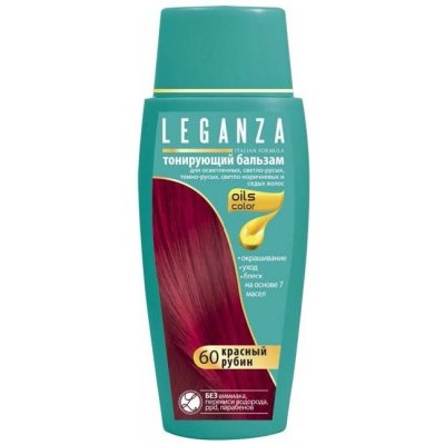 Leganza barvící balzám Rubínově červený-60 150 ml.