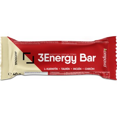 KOMPAVA 3Energy bar 32 x 40 g – Zboží Mobilmania