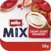 Jogurt a tvaroh Müller MIX jogurt s jahodami 3,6% 130 g
